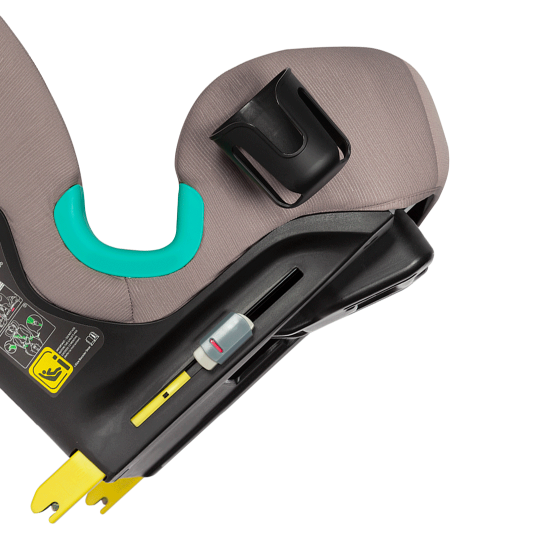 Scaun auto Carrello Yukon I-Size 76-150 cm Isofix, 2 pozitii de inclinare, Top Tether, Sandstone Beige