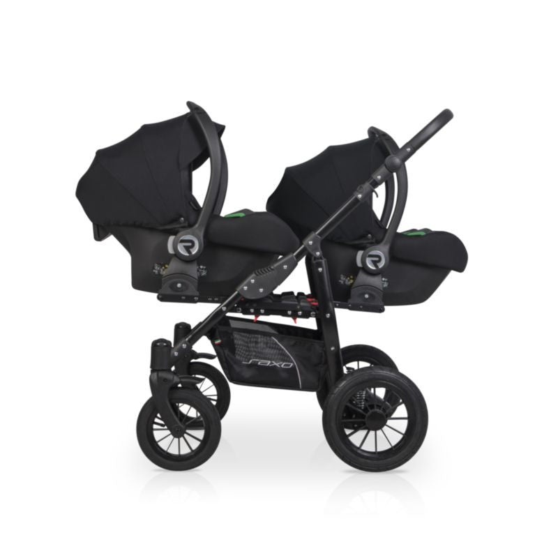 Adaptori scaune auto grupa 0+ pentru caruciorul de gemeni Riko Basic Saxo