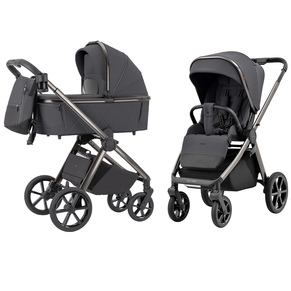 Carucior 2 in 1 (max. 22 Kg) Carrello OMEGA Excellent Grey carucior-2-in-1