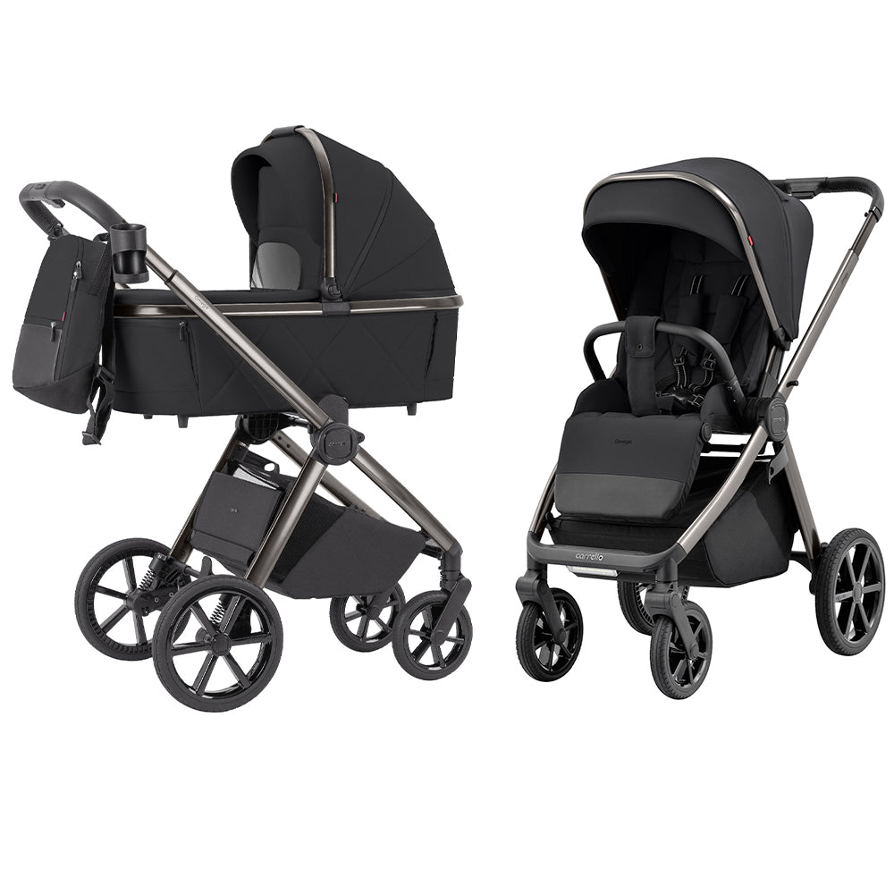 Carucior 2 in 1 (max. 22 Kg) Carrello OMEGA Absolute Black carucior-2-in-1