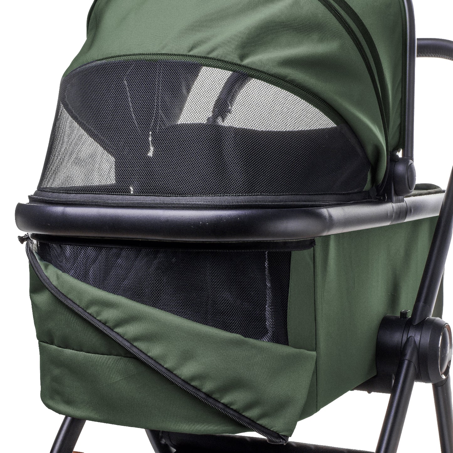 Carucior 3 in 1 4Baby Foster Dark Green, max. 22 Kg