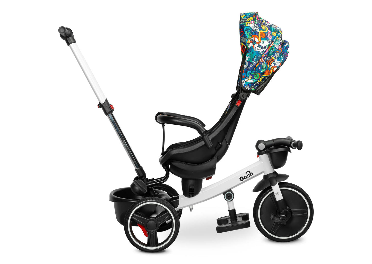 Tricicleta cu maner parental si scaun reversibil Toyz DASH Melanj tricicleta