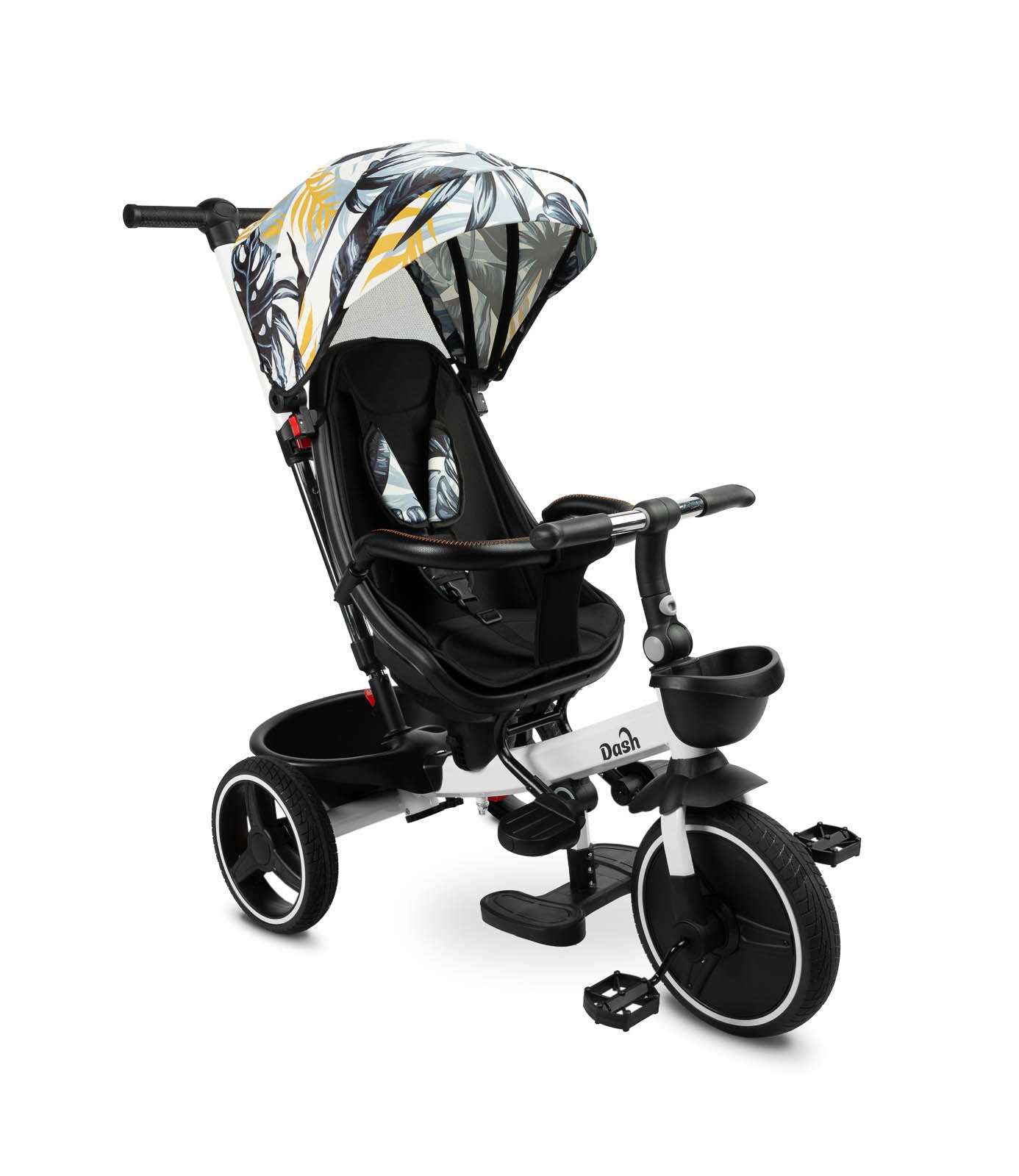 Tricicleta cu maner parental si scaun reversibil Toyz DASH Monstera tricicleta