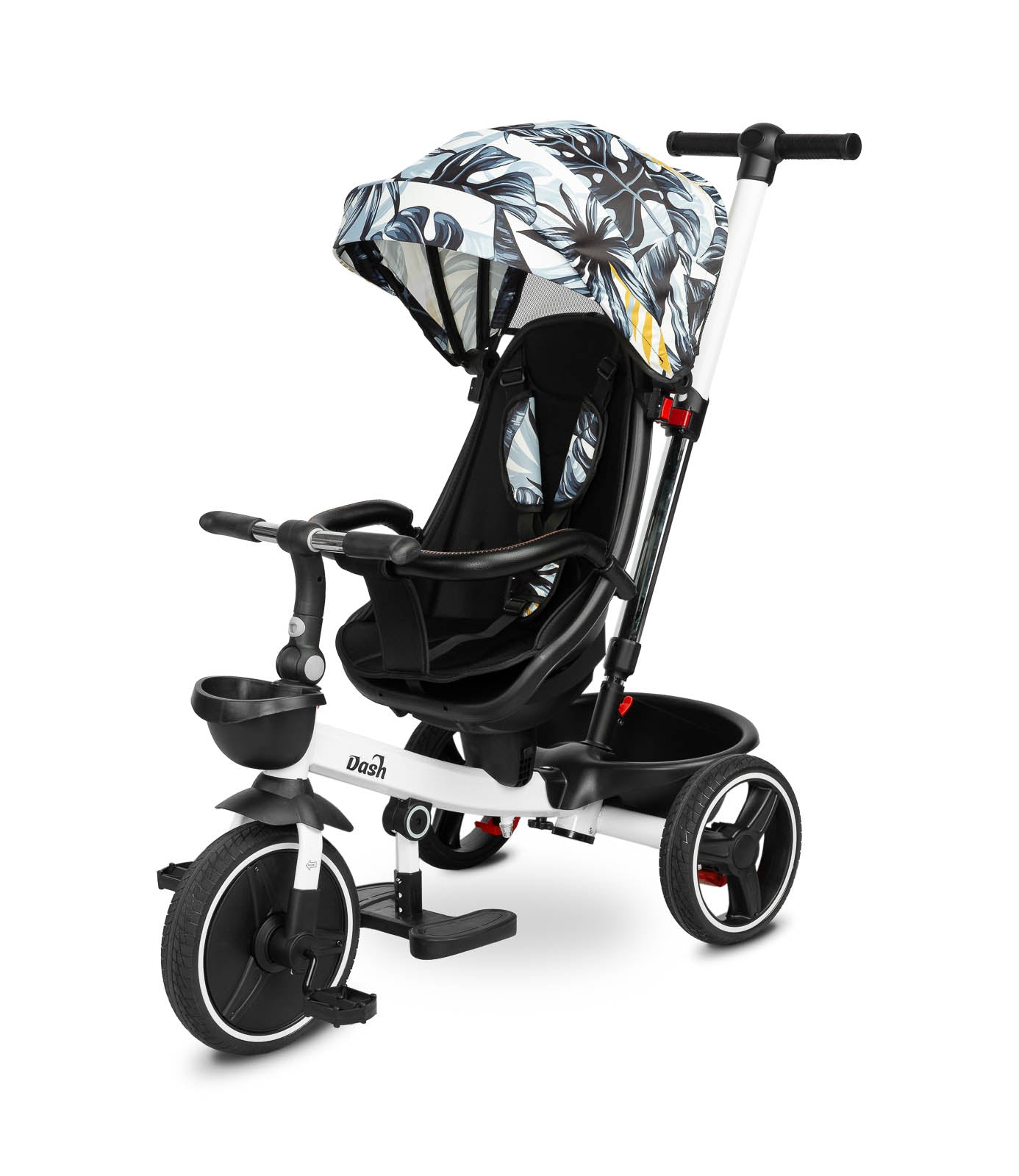 Tricicleta cu maner parental si scaun reversibil Toyz DASH Monstera tricicleta