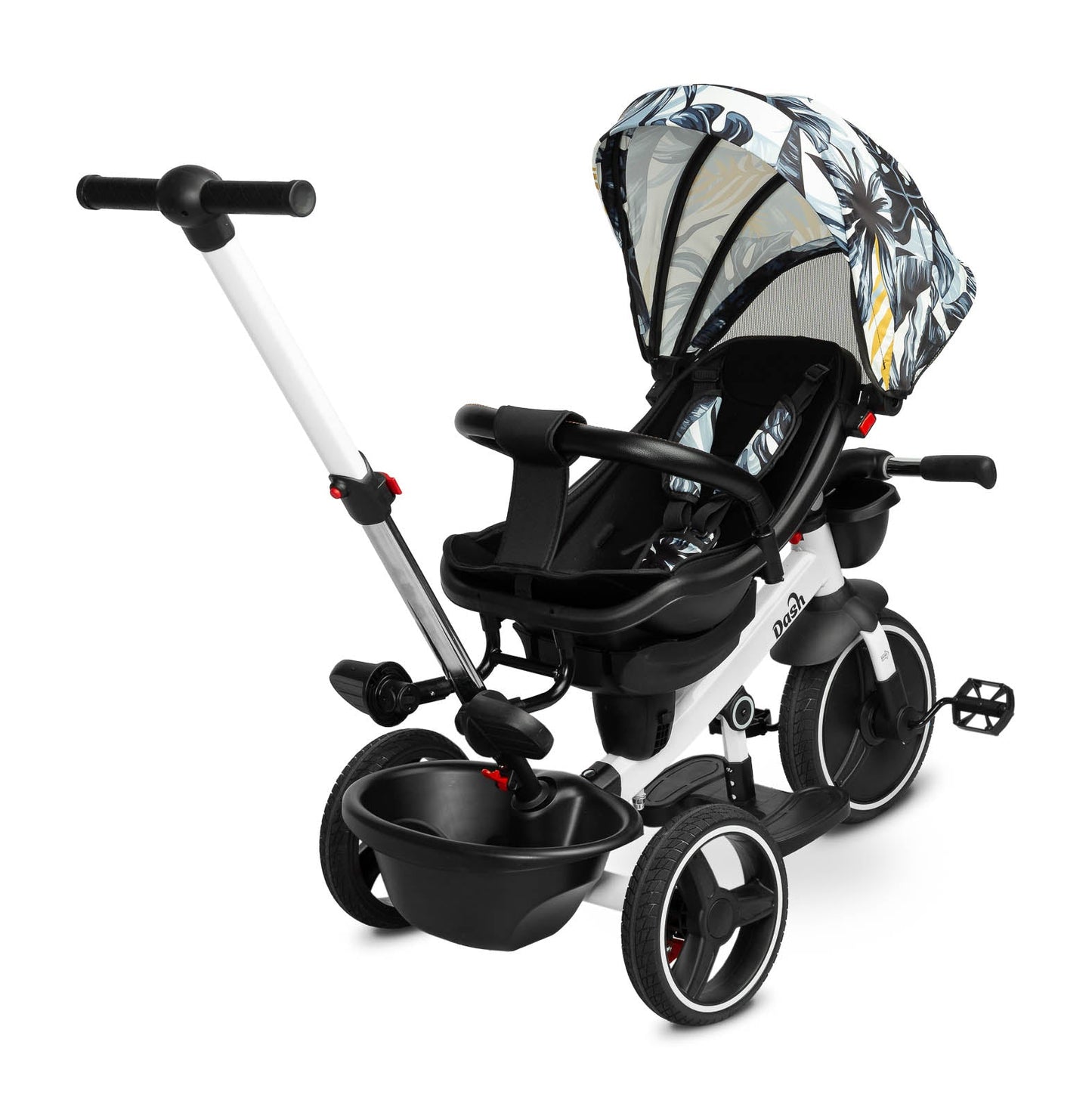 Tricicleta cu maner parental si scaun reversibil Toyz DASH Monstera tricicleta