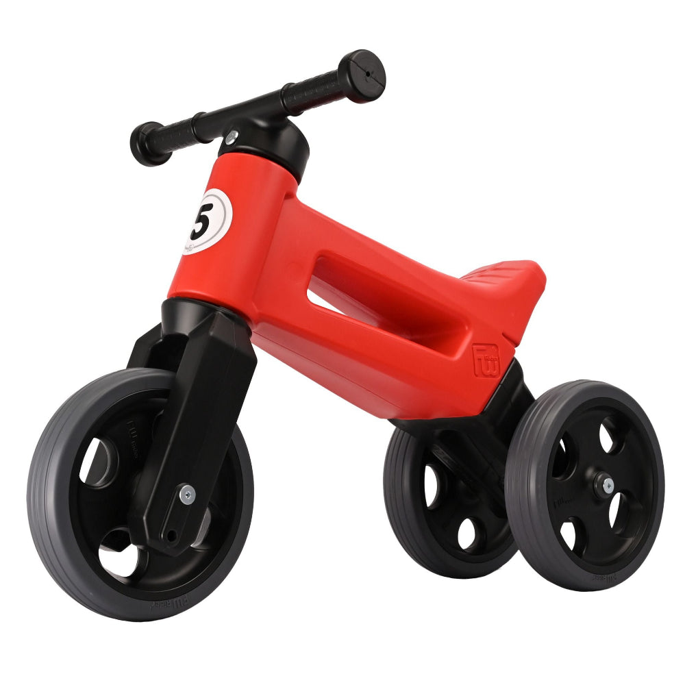 Bicicleta fara pedale Funny Wheels RIDER SPORT 2 in 1 Red bicicleta-fara-pedale