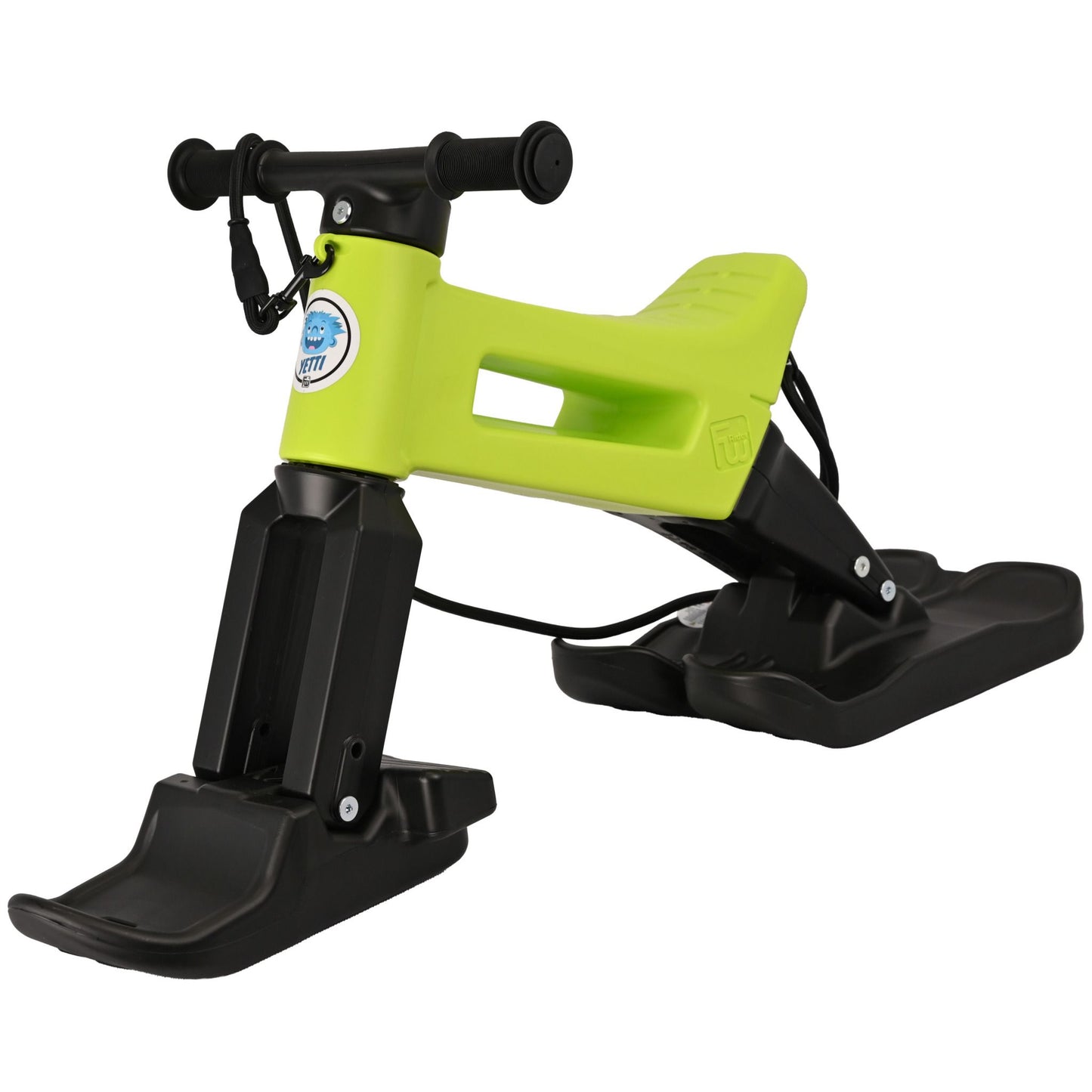 Bicicleta fara pedale Funny Wheels Rider YETTI SUPERPACK 3 in 1 Lime/Black
