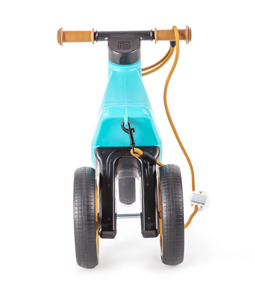 Bicicleta fara pedale Funny Wheels Rider SuperSport 2 in 1 Aqua bicicleta-fara-pedale