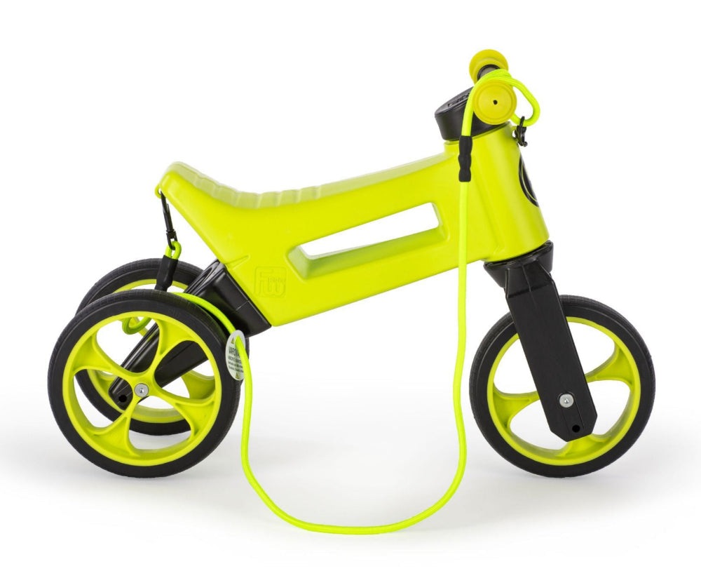 Bicicleta fara pedale Funny Wheels Rider SuperSport 2 in 1 Lime bicicleta-fara-pedale