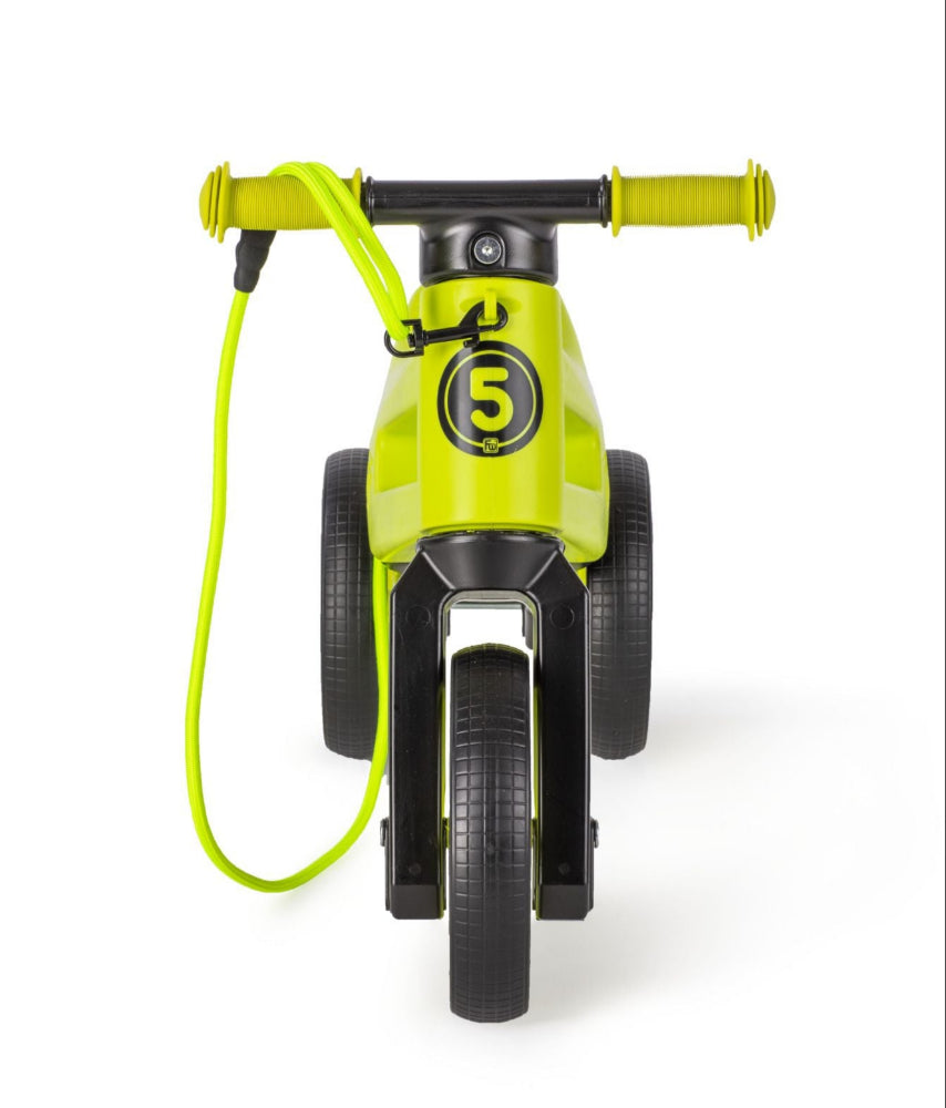 Bicicleta fara pedale Funny Wheels Rider SuperSport 2 in 1 Lime bicicleta-fara-pedale