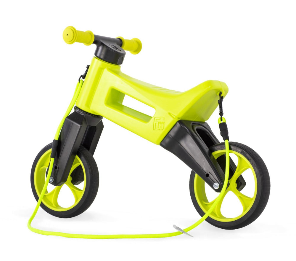 Bicicleta fara pedale Funny Wheels Rider SuperSport 2 in 1 Lime bicicleta-fara-pedale