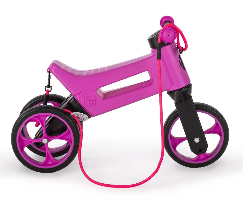 Bicicleta fara pedale Funny Wheels Rider SuperSport 2 in 1 Violet bicicleta-fara-pedale