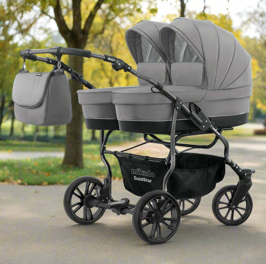 Carucior pentru gemeni Mikado Goldstar