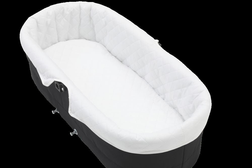 Carucior pentru gemeni Nativo Gemini 3 in 1 Roz-Negru/Gold latime 87 cm reversibil carucior-gemeni