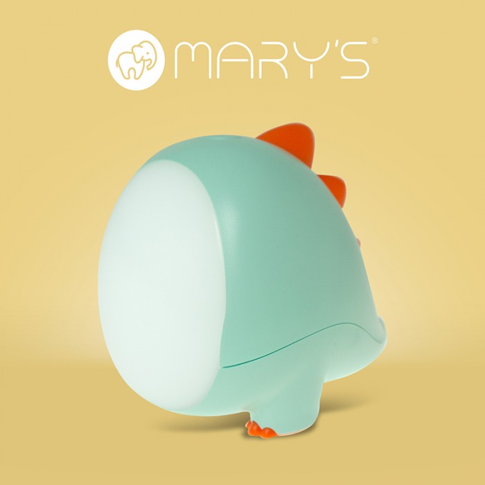 Lampa de veghe LED de silicon Mary's Dino Verde