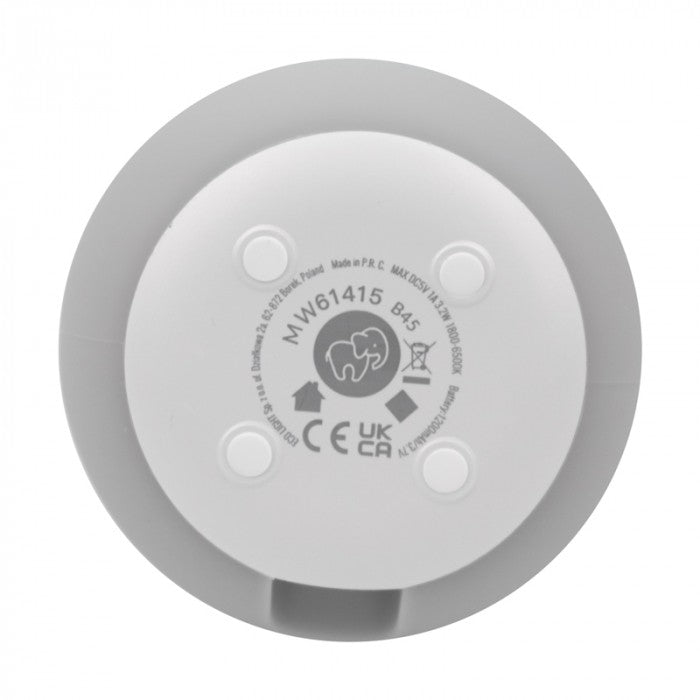 Lampa de veghe LED de silicon Mary's Mouse Gri
