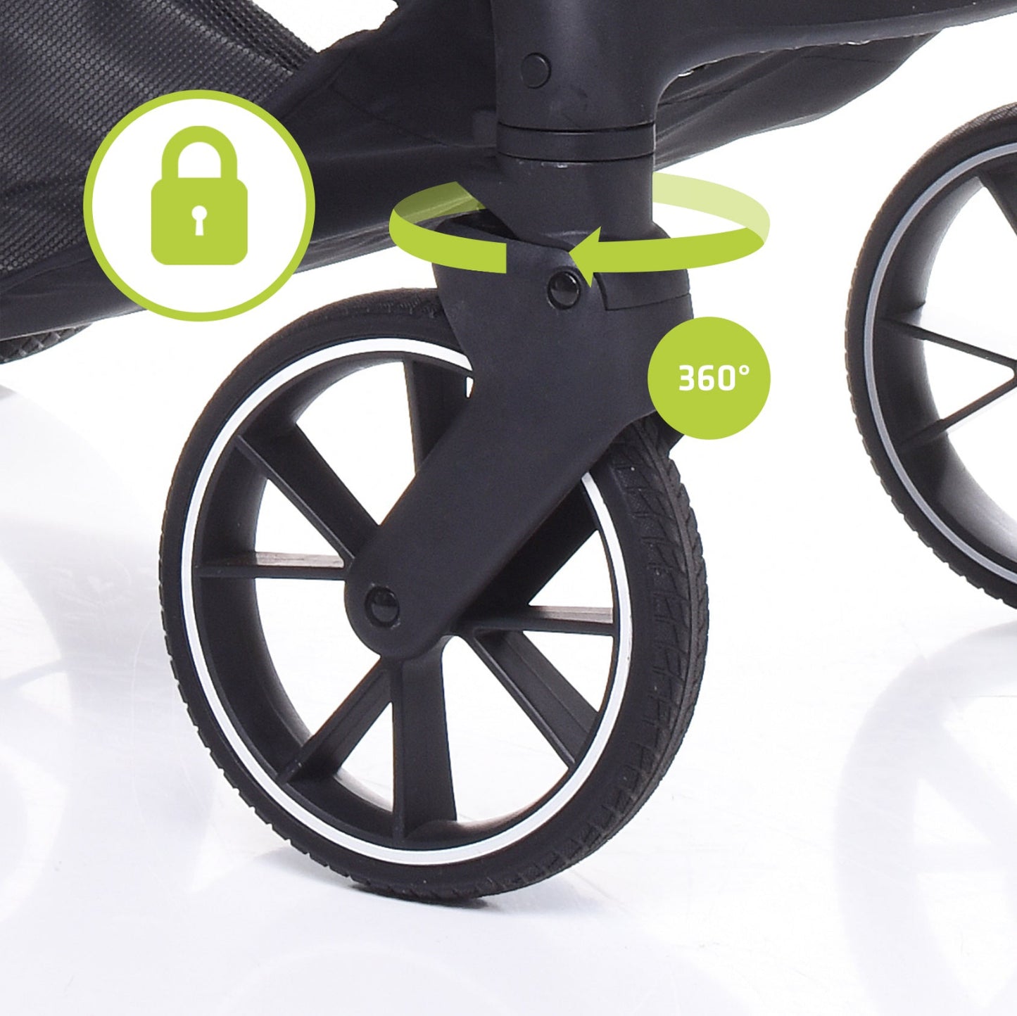 Carucior 3 in 1 4Baby Foster max. 22 Kg