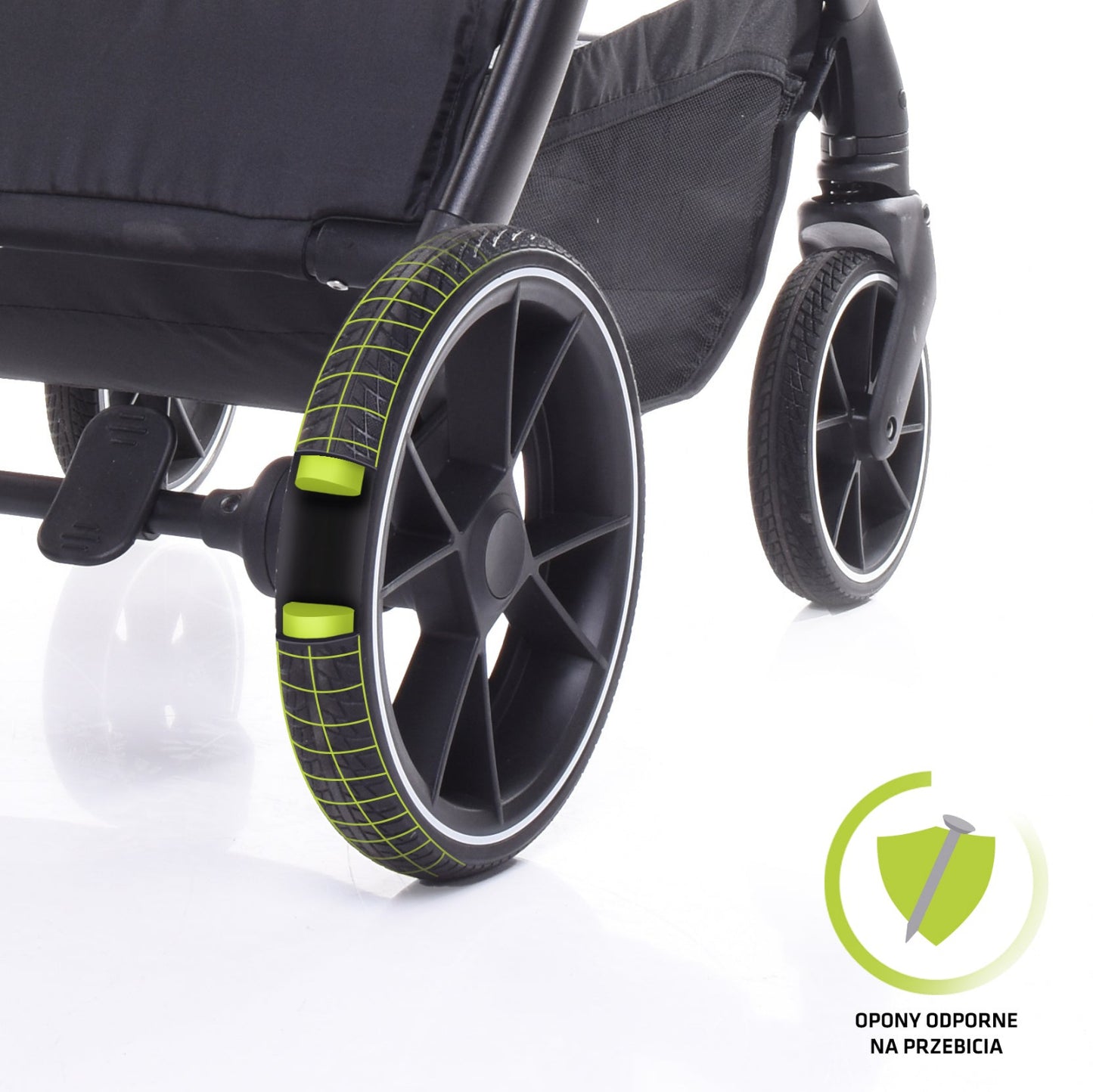 Carucior 3 in 1 4Baby Foster Mokka, max. 22 Kg