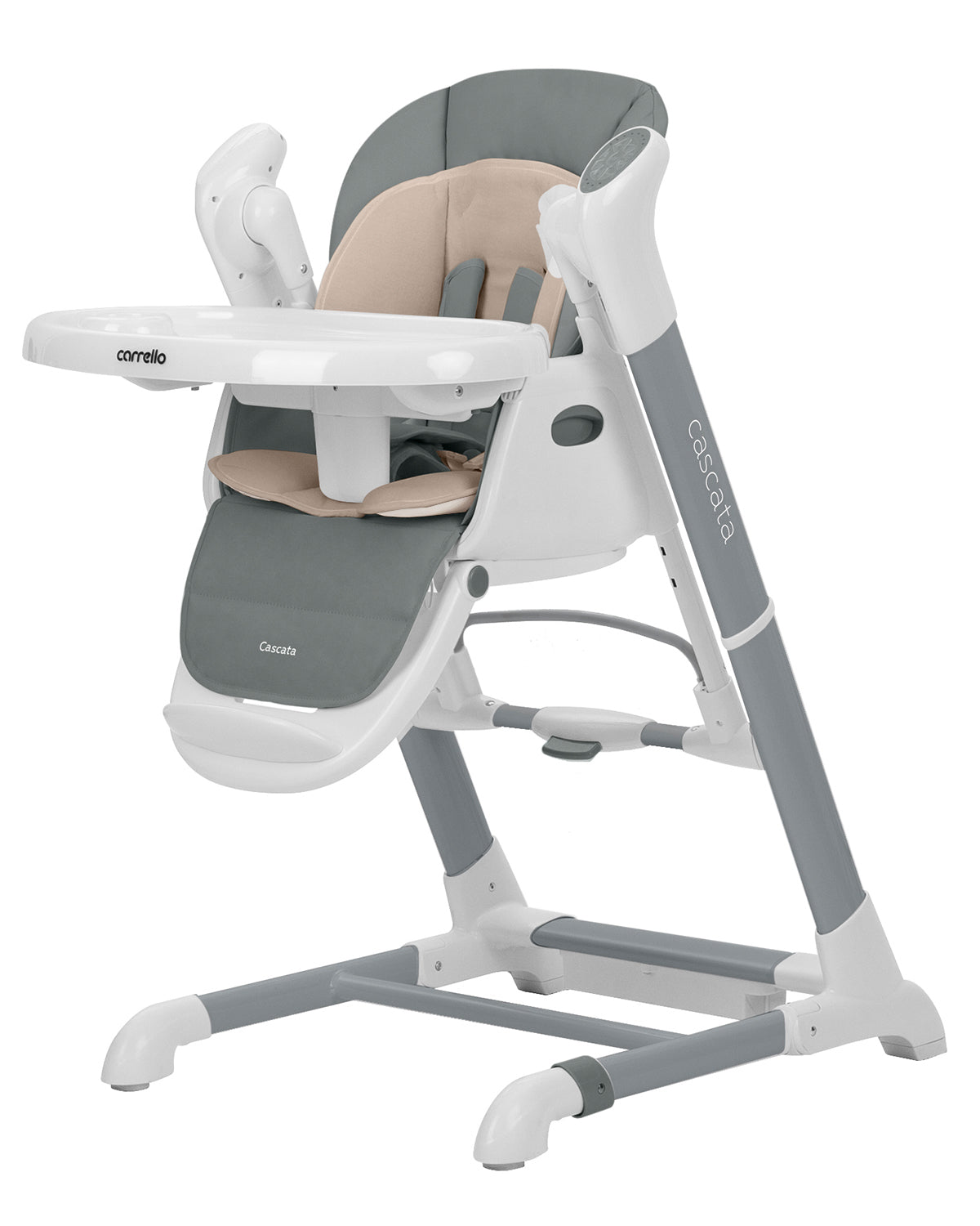 Scaun de masa si leagan electric controlabil prin aplicatie pe mobil Carrello CASCATA (CRL-10303/1) Space Grey