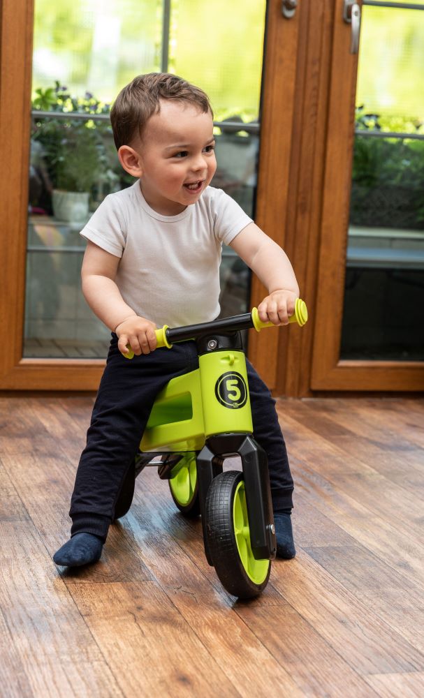 Bicicleta fara pedale Funny Wheels RIder Supersport Lime
