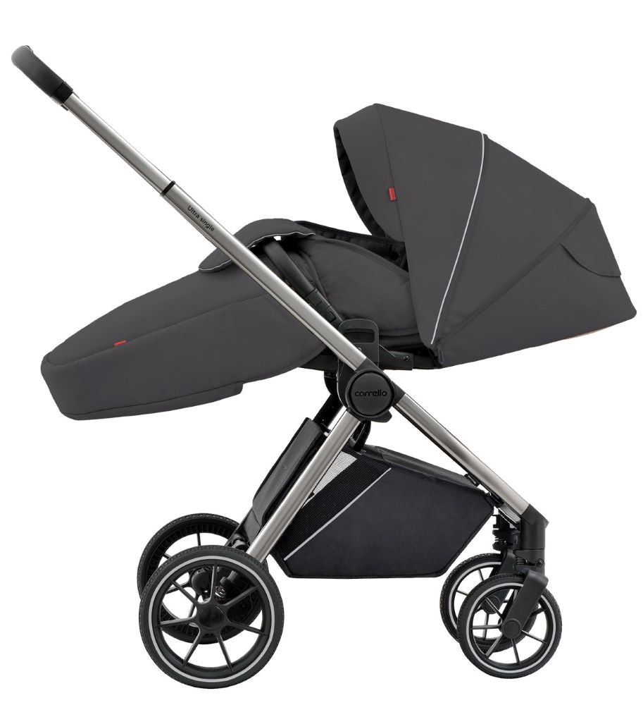 Carucior sport compact reversibil max. 22 Kg protectie UV SPF50 Carrello ULTRA CRL-5525 Matte Grey carucior-sport