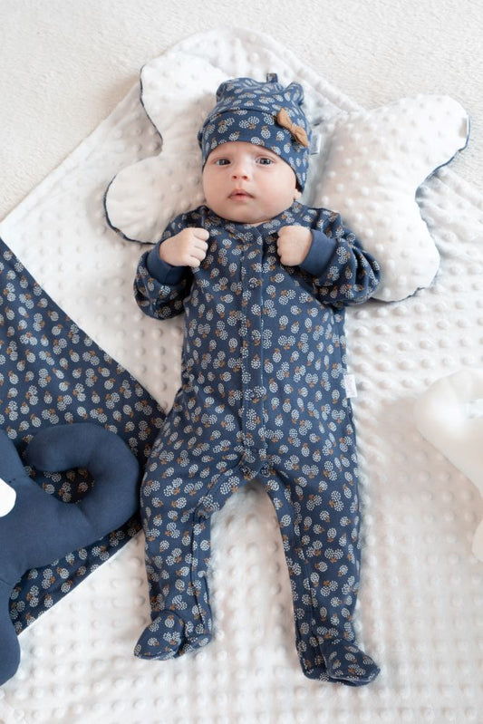 Salopeta cu maneca lunga de bumbac 100% (179031) ’Sonia’ salopeta-copii