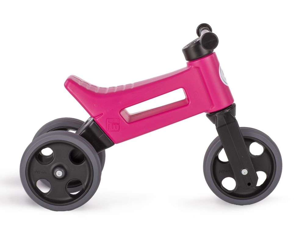 Bicicleta fara pedale Funny Wheels RIDER SPORT 2 in 1 Pink bicicleta-fara-pedale