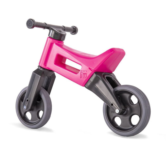Bicicleta fara pedale Funny Wheels RIDER SPORT 2 in 1 Pink bicicleta-fara-pedale