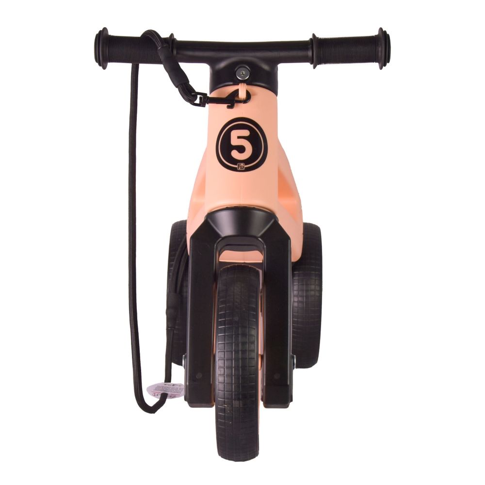 Bicicleta fara pedale 2 in 1 18 + luni pneuri si manere de cauciuc 4 nivele de reglaj pe inaltime Funny Wheels Rider