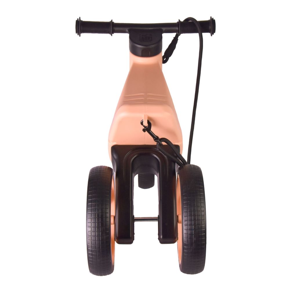 Bicicleta fara pedale 2 in 1 18 + luni pneuri si manere de cauciuc 4 nivele de reglaj pe inaltime Funny Wheels Rider