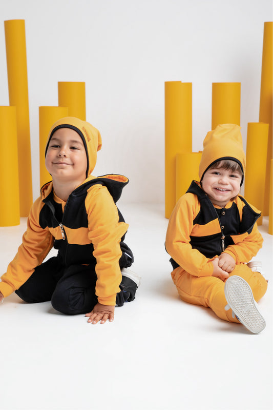 Pantalon de trening bumbac 100% (181275) "Big Trucks"