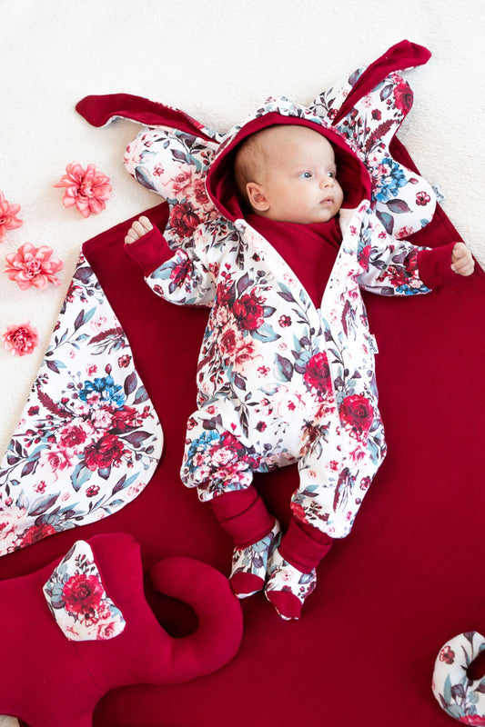 Set botosei + manusi 100% bumbac (180083) ’Kate’ botosei