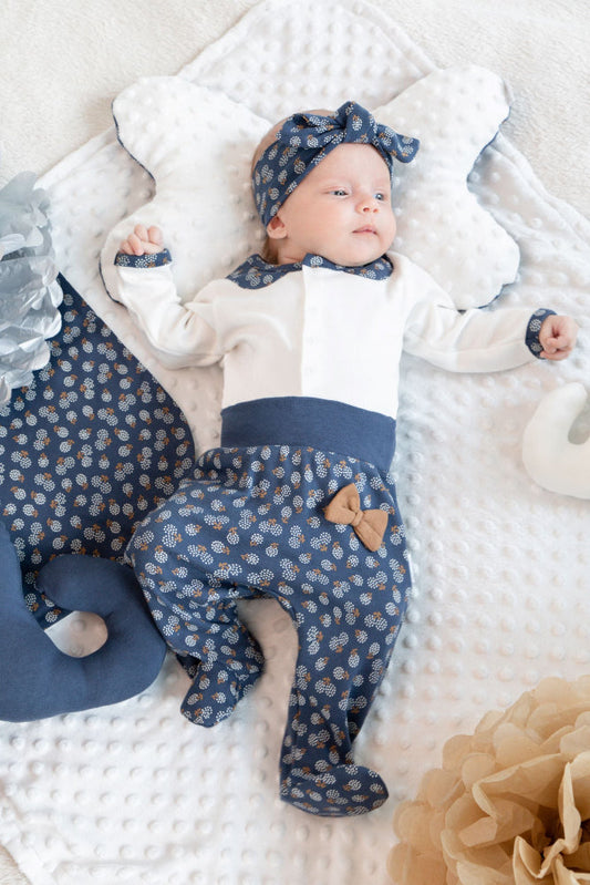 Body cu maneca lunga bumbac 100% (179099) ’Sonia’ body