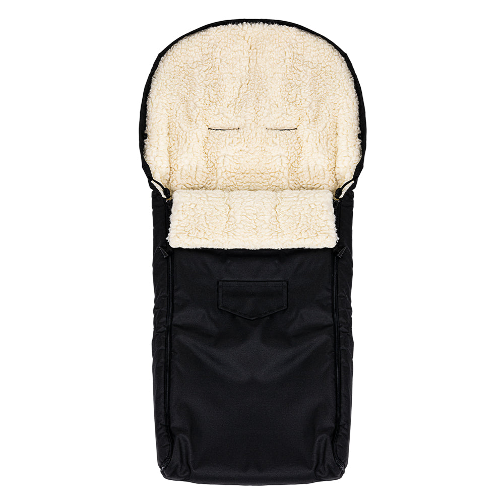 Sac de dormit impermeabil de lana Nativo Winter 110x40 cm Negru