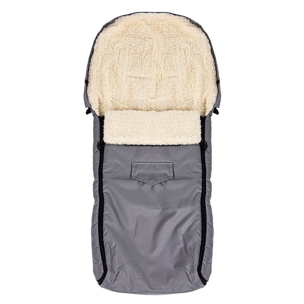 Sac de dormit impermeabil de lana Nativo Winter 110x40 cm Gri