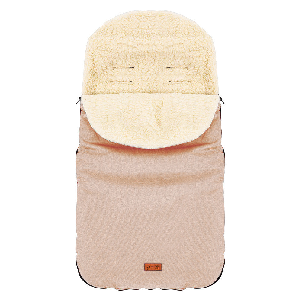 Saci de iarna lana 85x40 cm Nativo Winter Cappuccino