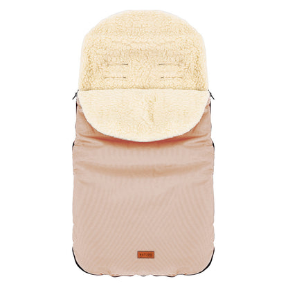 Sac de iarna de lana impermeabil Nativo Winter 85x40 cm Cappuccino