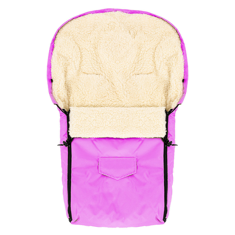 Sac de dormit impermeabil de lana Nativo Winter 95x40 cm Roz