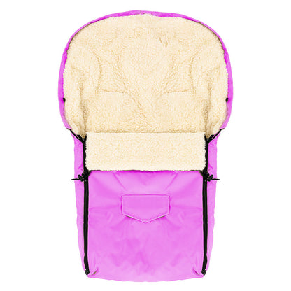 Sac de dormit impermeabil de lana Nativo Winter 95x40 cm Roz