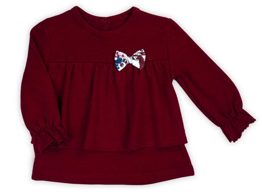 Bluza cu maneca lunga bumbac 100% (180138) Colectia ’Kate’ 2021 Marimea 116
