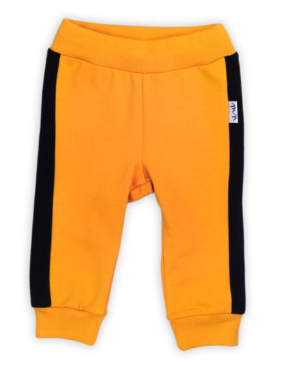 Pantalon de trening (181273) Colectia ’Big Trucks’ Galben/Negru Marimea 98