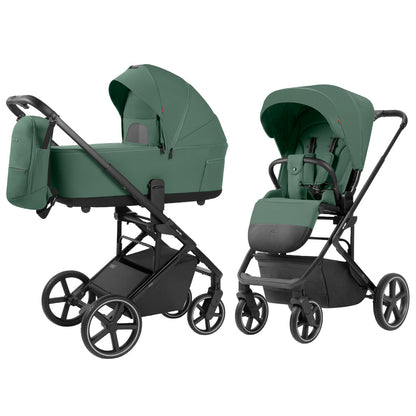 Carucior 2 in 1 Carrello Alfa 2025 CRL-6522 Meadow Green carucior-2-in-1