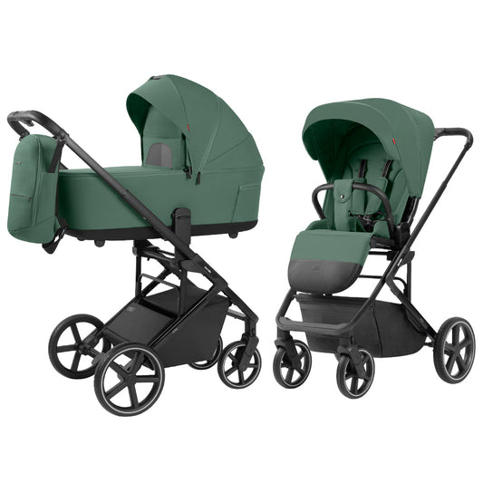 Carucior 2 in 1 Carrello Alfa 2025 CRL-6522 Meadow Green carucior-2-in-1