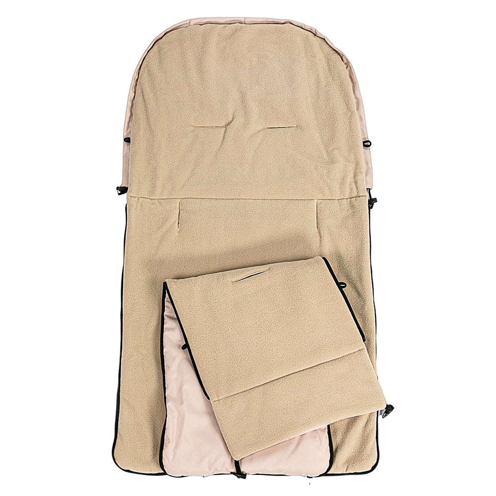 Sac de dormit impermeabil polar Nativo Winter 110x40 cm Cappuccino