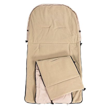 Sac de dormit impermeabil polar Nativo Winter 110x40 cm Cappuccino