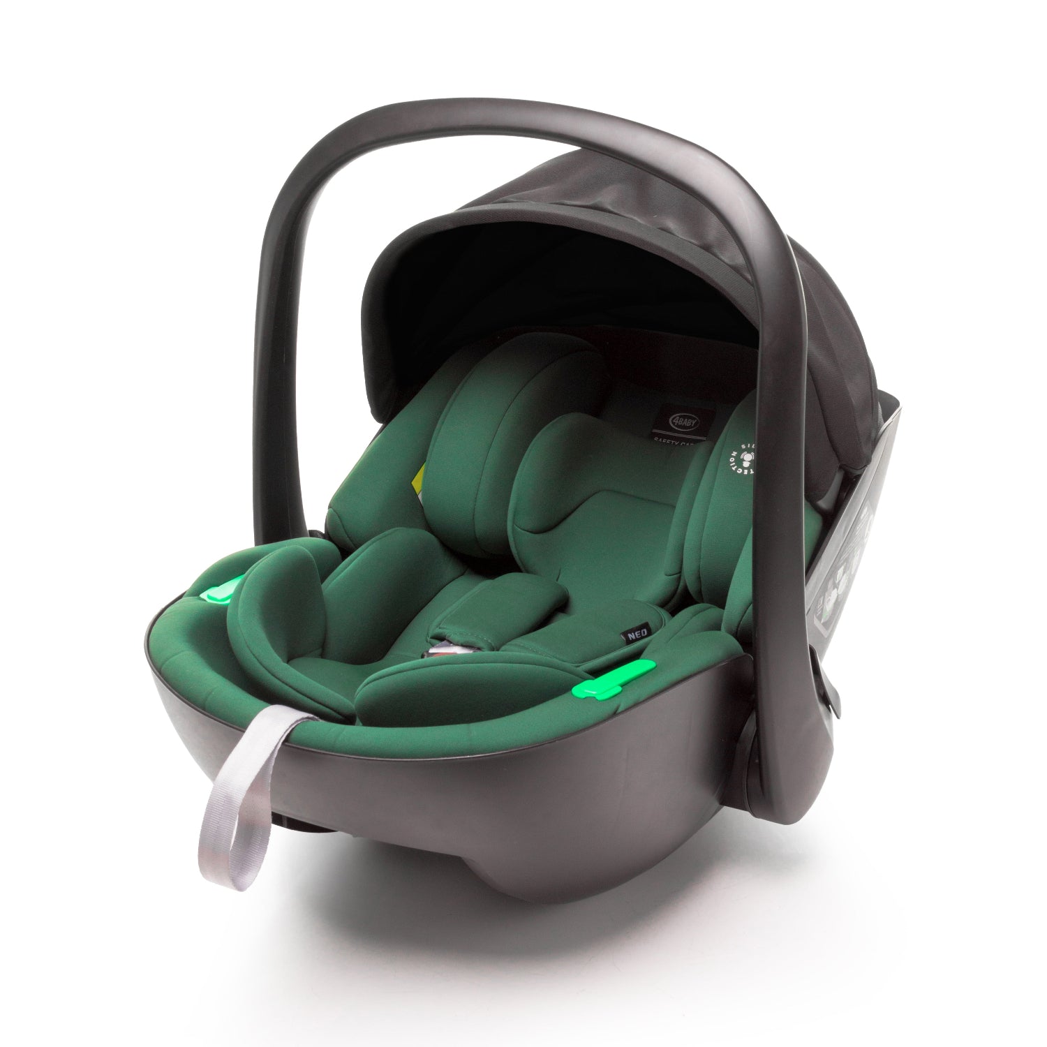Carucior 3 in 1 4Baby Foster Dark Green, max. 22 Kg