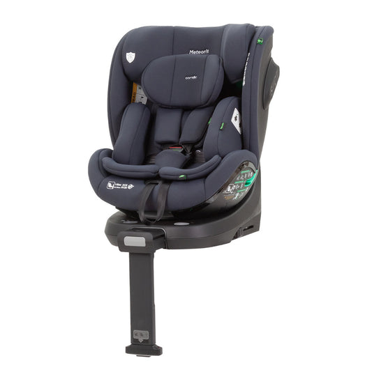 Scaun auto rotativ 360° SPS Carrello METEORIT i-SIZE R129/03 40-150 cm ISOFIX Carbon Grey scaun-auto