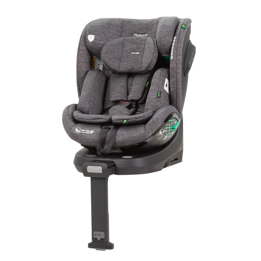 Scaun auto rotativ 360° SPS Carrello METEORIT i-SIZE R129/03 40-150 cm ISOFIX Marble Grey scaun-auto