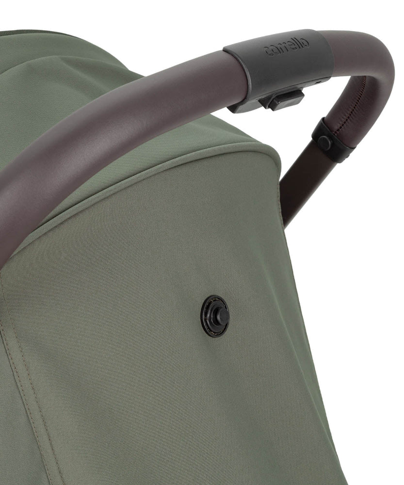 Carucior copii compact Carrello Magia CRL-6555 2 in 1 Cocoa Beige max. 22 Kg dimensiuni bagaj de mana