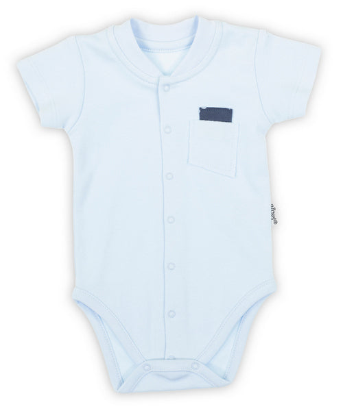 Body cu maneca scurta bumbac 100% (185094) Nicol "Maks"
